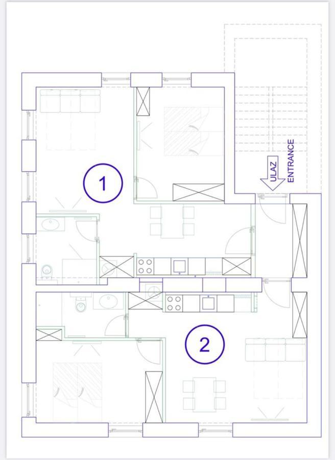 Apartamento Lalu Split Exterior foto